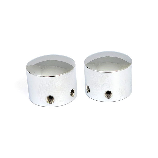 MCS Front Axle Nut Cap Kit. Chrome. Domed – 1988–2007 XL Sportster; 1991–2003 Dyna…