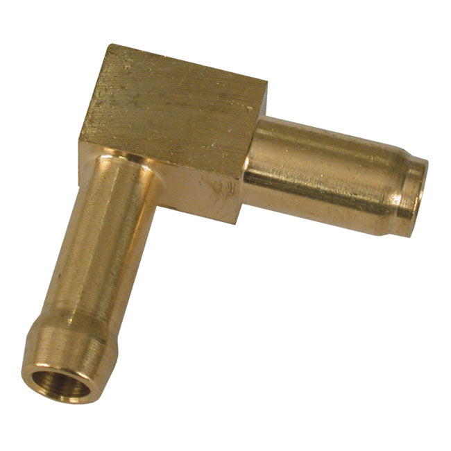 MCS Fuel Inlet Fitting, Keihin Butterfly/CV Carb. Brass – 1976–2006 Big Twin; 1976–2006 XL…