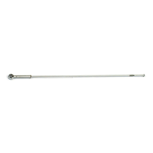 MCS Clutch Release Lever Rod. Chrome – 65-E78 Big Twin with Foot Clutch