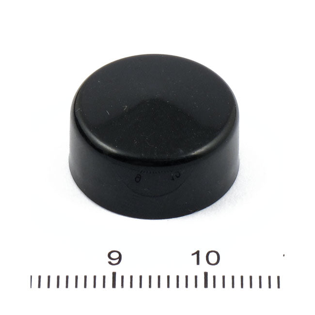 MCS Smoothtopps Push-on Bolt Covers 9/16" Hex Bolts/Nuts. Black