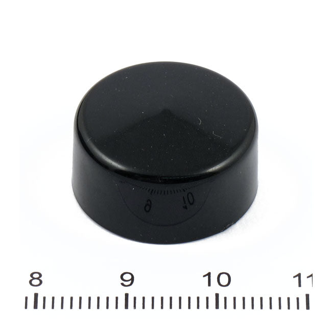 MCS Smoothtopps Push-on Bolt Covers 5/8" Hex Bolts/Nuts. Black