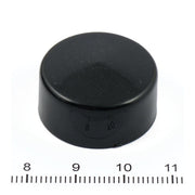MCS Smoothtopps Push-on Bolt Covers 3/4" Hex Bolts/Nuts. Black