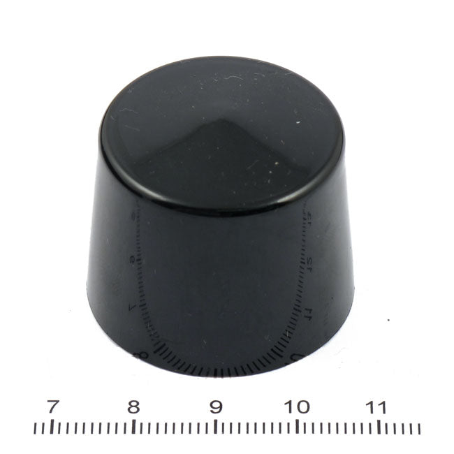 MCS Smoothtopps Push-on Bolt Covers 1" Hex Bolts/Nuts. Black