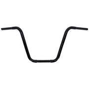 MCS 1-1/4" Buffalo Apehangers, 16" High, Black – 1982–2022 H-D with 1" I.D. Risers