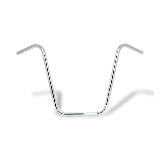 MCS Apehanger Handlebar, 18" Rise, 1" Chrome – Pre-81 H-D with 1" I.D. Risers