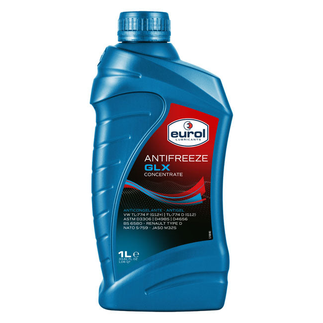 Eurol GLX Engine Coolant -36°C. 1 Liter – 2014–2024 Twin Cooled FLT/Touring…