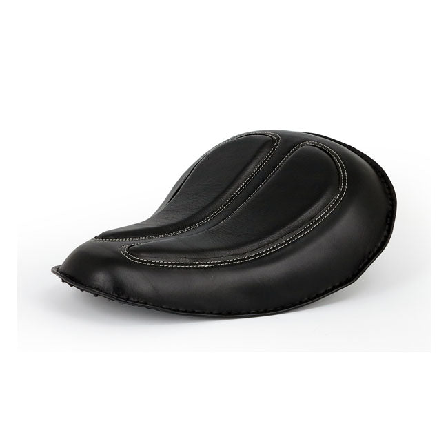 Motorcycle Storehouse Danaborg, Custom Solo Seat. Black With Black Panels for Universal