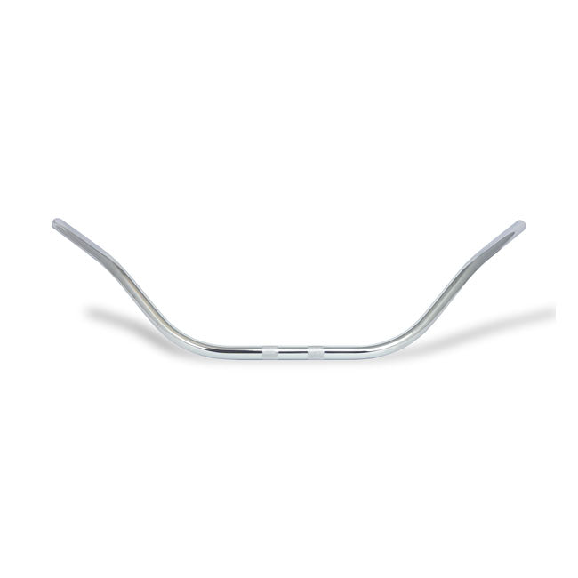 MCS Beach Bar Style Handlebar 1" Chrome – 1982–2022 H-D with 1" I.D. Risers
