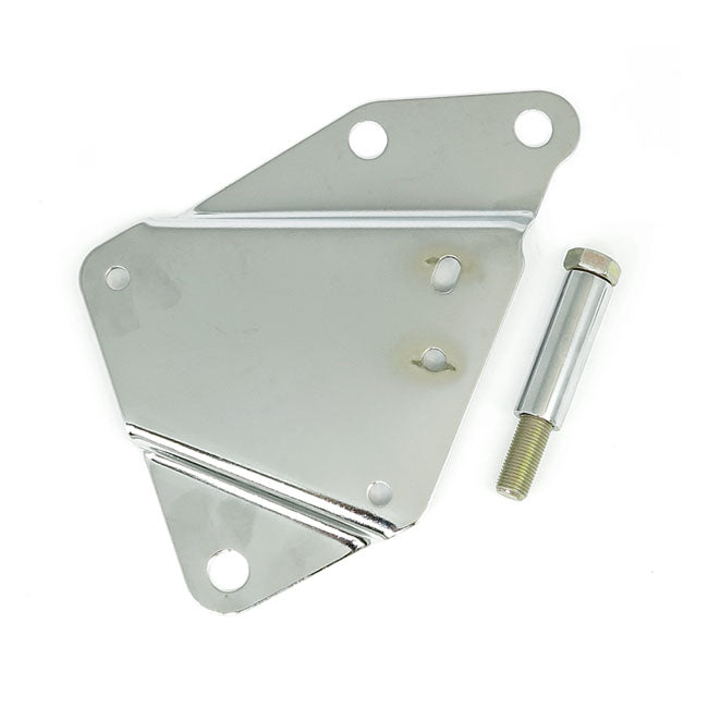 Paughco Bracket Kit, Tool Box Mount. Chrome – 1984–1999 Softail