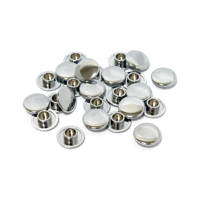 MCS Push-in Mushroom Allen Head Plugs M10. Chrome – M10 Threaded Allen Head Bolts