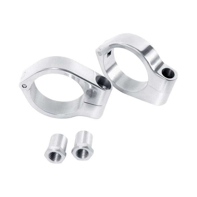 Motone Wrap-around Turn Signal Brackets, 49mm Forks – All Models with 49mm Forks