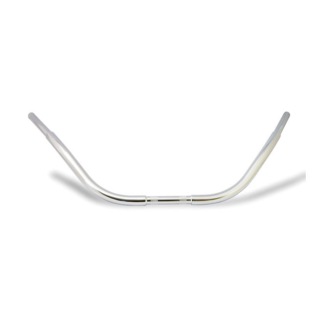 MCS Fatbar, 1-1/4" Beach Bar Style. Chrome – 1982–2022 H-D with 1" I.D. Risers