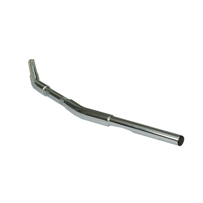 MCS Fatbar, 1-1/4" Drag Bar Style, Chrome – 1982–2022 H-D with 1" I.D. Risers
