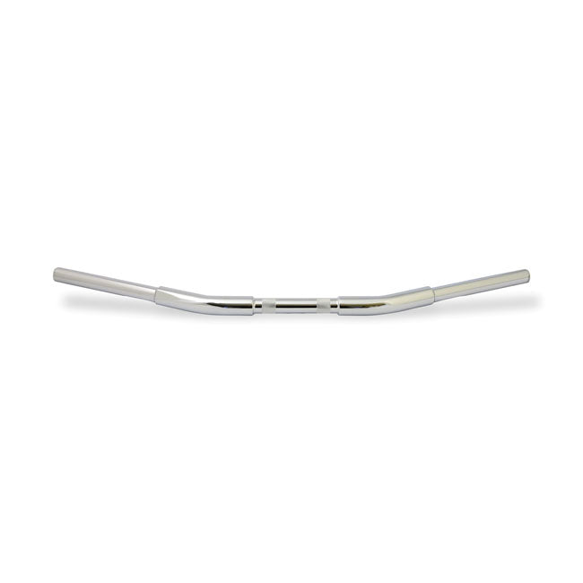 MCS Fatbar, 1-1/4" Drag Bar Style, Chrome – 1982–2022 H-D with 1" I.D. Risers