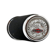 MCS Handlebar Grip Set, Cushion with Eagle End Caps – 1974–2024 H-D with 1" Diameter Grip Area