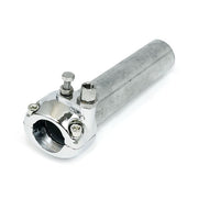 MCS Universal Metal Throttle Grip 1" Handlebars, Chrome – Universal for 1" / 25;4 Mm Handlebars