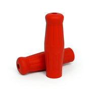 MCS Vintage Style 1" Grips Red – 1974–2025 H-D with 1" Diameter Grip Area