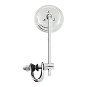 MCS Round Clamp-on Style Steel Mirror, 3" with 6" Stem – 65-UP H-D