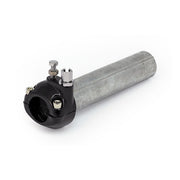 MCS Universal Metal Throttle Grip 1" Handlebars, Black – Universal for 1" / 25;4 Mm Handlebars
