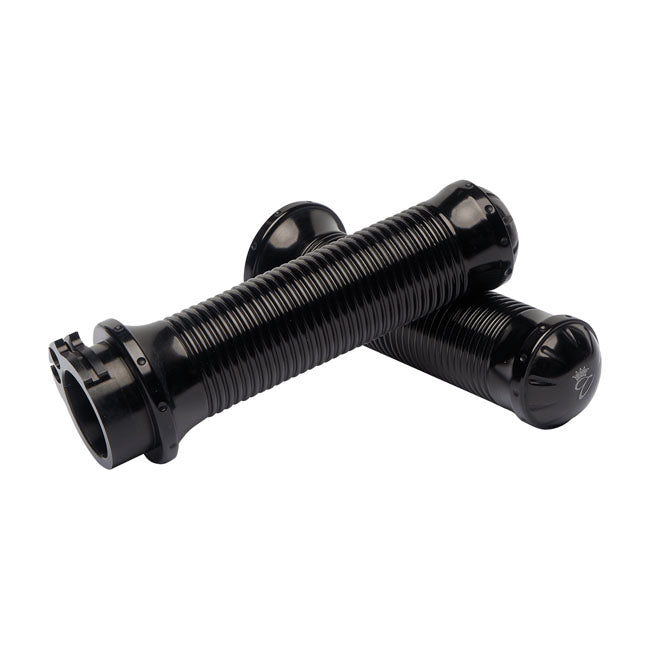 Misano Handlebar Grip Set. Black