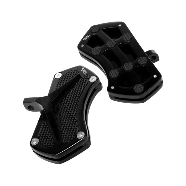 Diamond Passenger Floorboards. Black