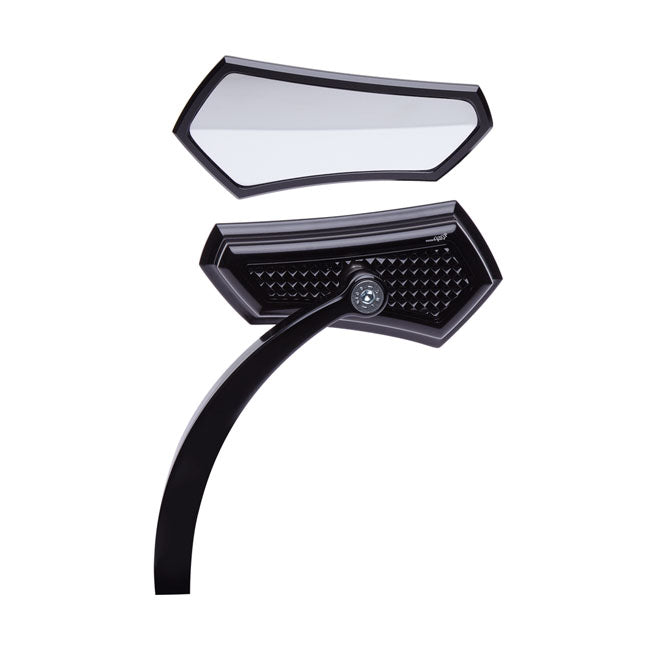 Diamond mirror. Left side, Black