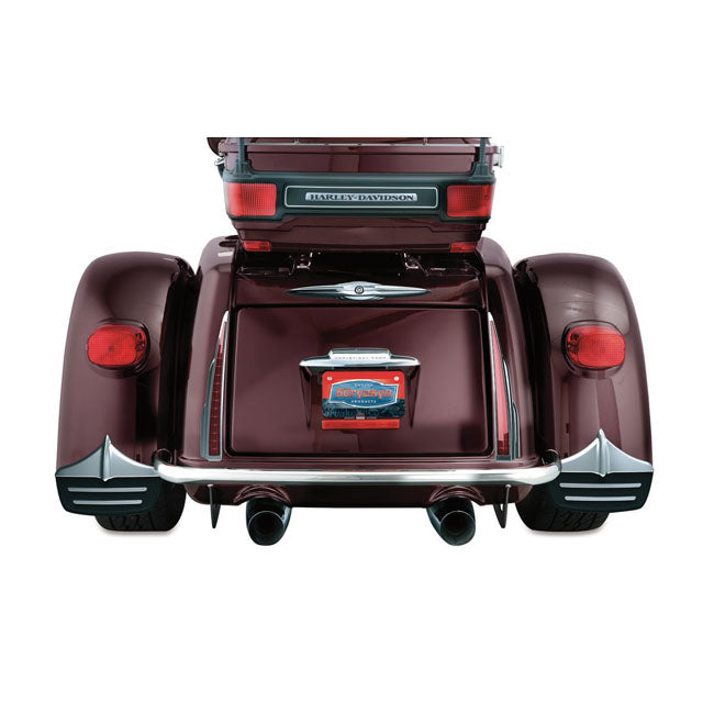 Kuryakyn Trike Rear Light Bars. Chrome – Trike: 2009–2025 FLHTCUTG Tri Glide…