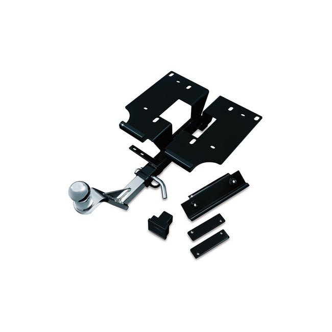Kuryakyn Receiver Hitch. Black – Trike: 2009–2020 FLHTCUTG Tri Glide…