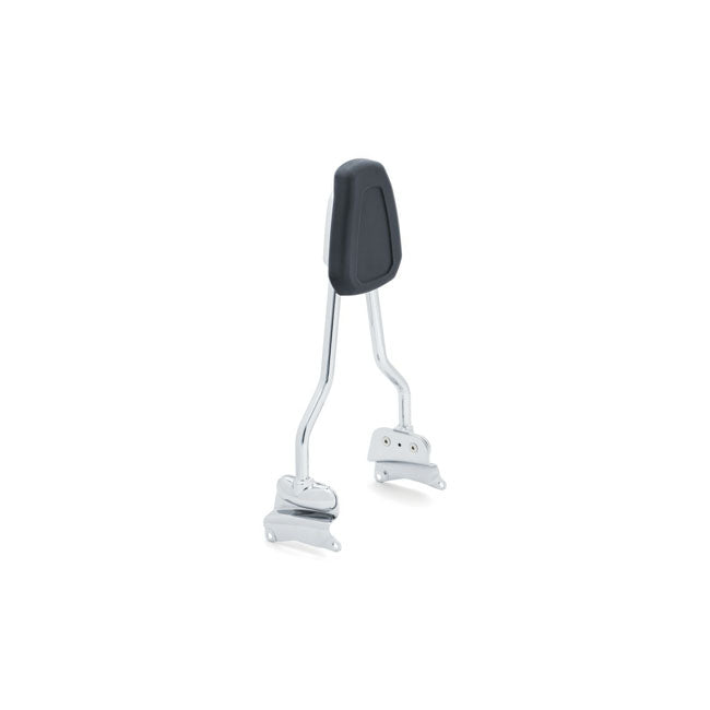 Kuryakyn Touring all in one sissy bar kit 18-1/2". Chrome 14-23 Road Glide (Excl. FLTRU, FLTRUSE, FLTRK), Road King & Street Glide