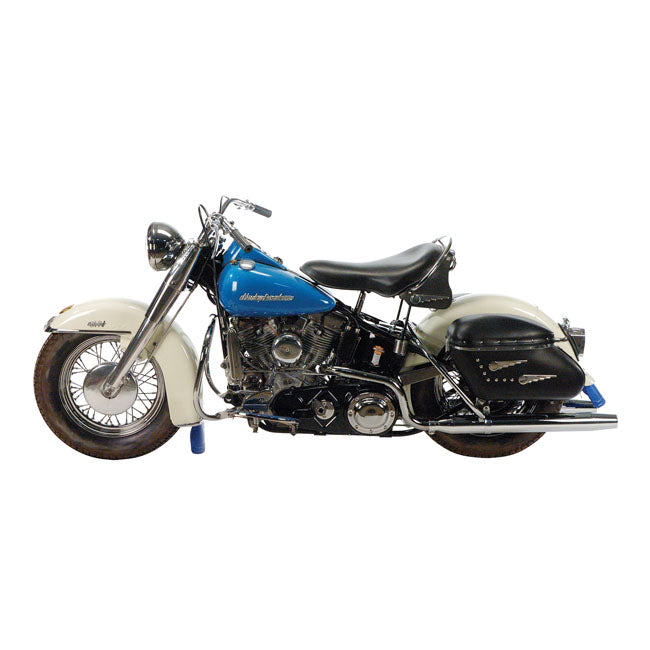 Paughco Independent Dual Head Pipes. Chrome – 1948–1964 Panhead