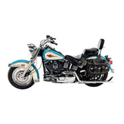 Paughco Independent Dual Head Pipes. Chrome – 1985–1994 Softail
