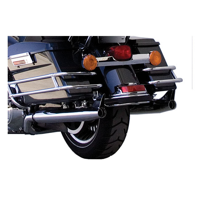 Paughco, Independent Dual Head Pipes. Chrome for 2009 Touring