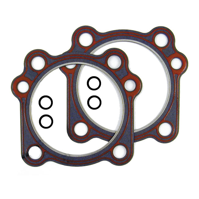 James Gaskets Cylinder Head Gasket Set 3-7/8" Bore. .045" Blue PTFE – 1999–2017 Twin Cam (95"/103")