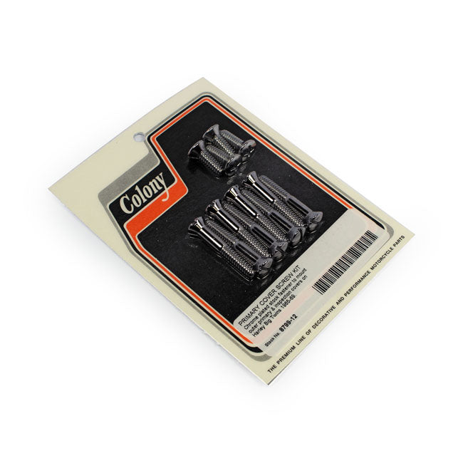 Colony Primary Mount Kit Slotted Style, Chrome – 1965–1969 Big Twin