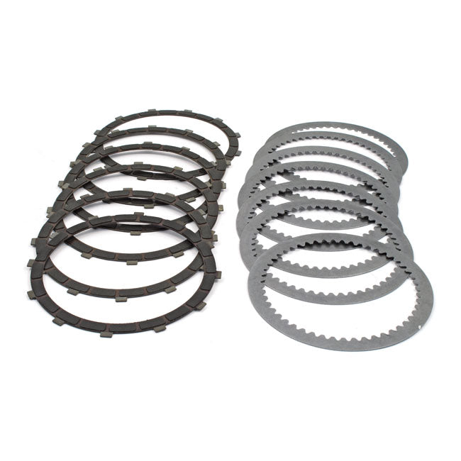 Barnett Clutch Plate Kit. Carbon Fiber – L1984–1989 Big Twin