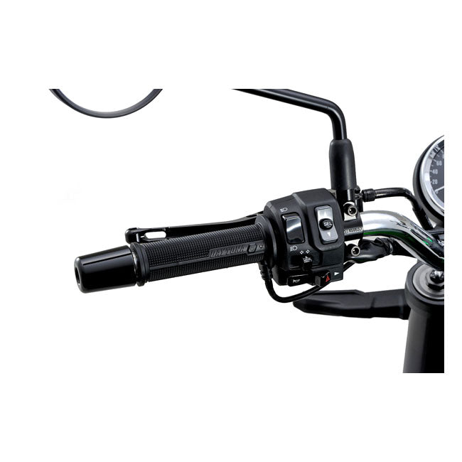 Daytona Heated Grips, for 7/8" (22 mm) Handlebars. Black