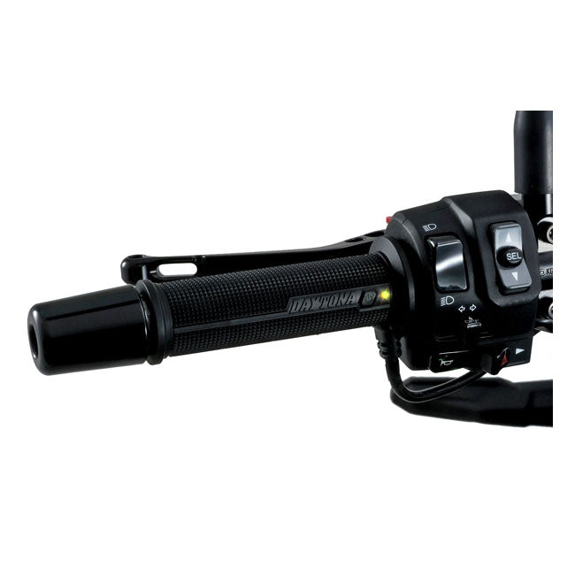 Daytona Heated Grips, for 7/8" (22 mm) Handlebars. Black