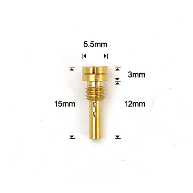 EBC Keihin CV Carburetor Pilot Jets N424-25B, Size 35 – 1988–2006 Keihin CV; Keihin FCR28; 32…