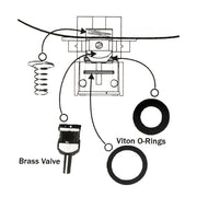 Fuel-Tool Check Valve Rebuild Kit – 908541 Fuel-Tool
