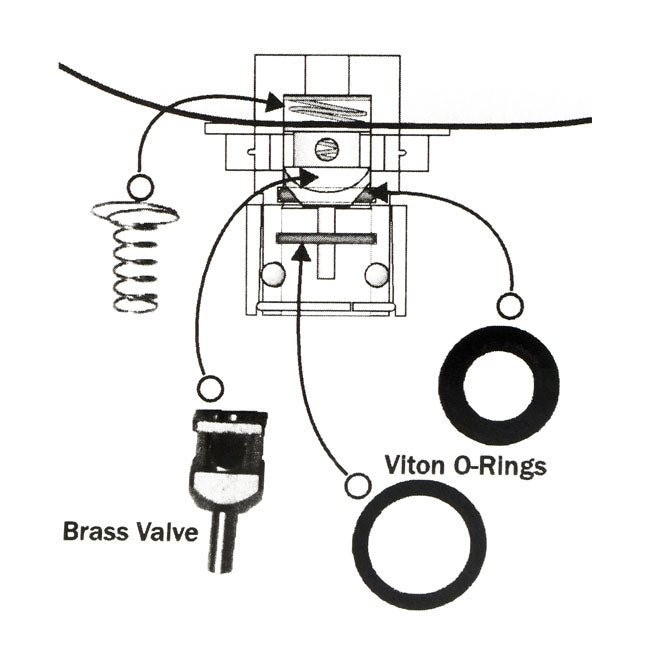 Fuel-Tool Check Valve Rebuild Kit – 908541 Fuel-Tool