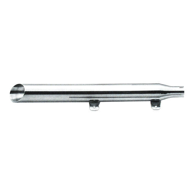 Paughco 3" Slash-cut Cruiser Muffler. 30". Right – 1997–2003 FLSTS; 2005–2006 FLSTSC