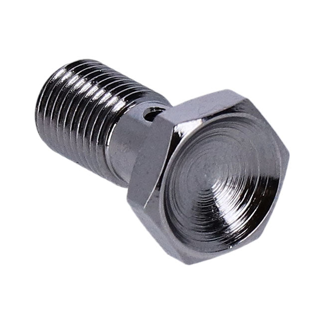 banjo bolt 3/8-24. Chrome
