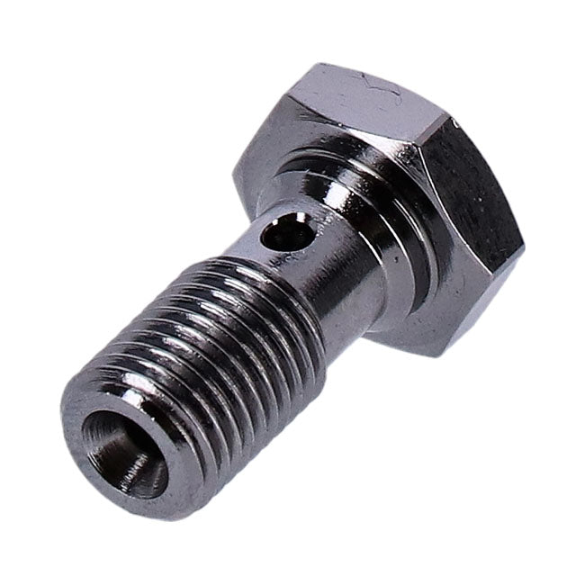 banjo bolt 3/8-24. Chrome