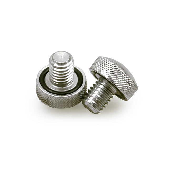 MCS Knurled Solo Seat Screw Kit – 1986–2006 Softail with Frame Mounted…