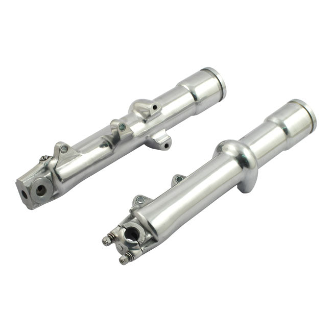 MCS FXWG Lower Fork Legs, Dual Disc. Polished – 1980–1983 FXWG and Custom Applications