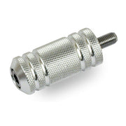 MCS Knurled Aluminum Shift/Brake Peg. Polished – Most H-D