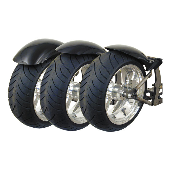 Bk Stiletto Fender, Long 270mm for Univ. Softail