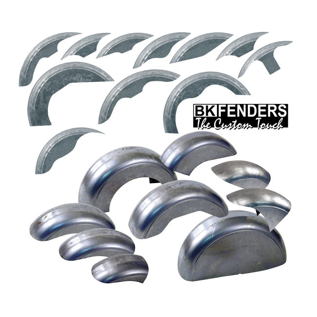 Bk Stiletto Fender, Long 270mm for Univ. Softail