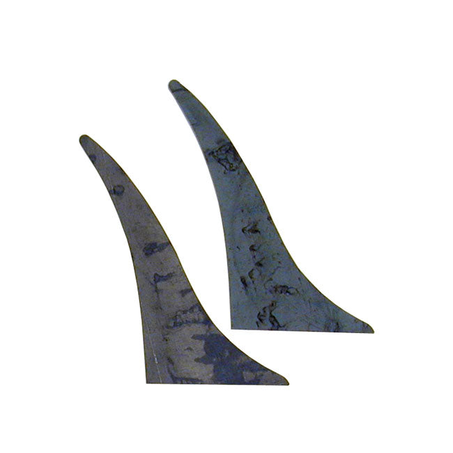 Bk Stiletto Side Struts, Medium (Pr)