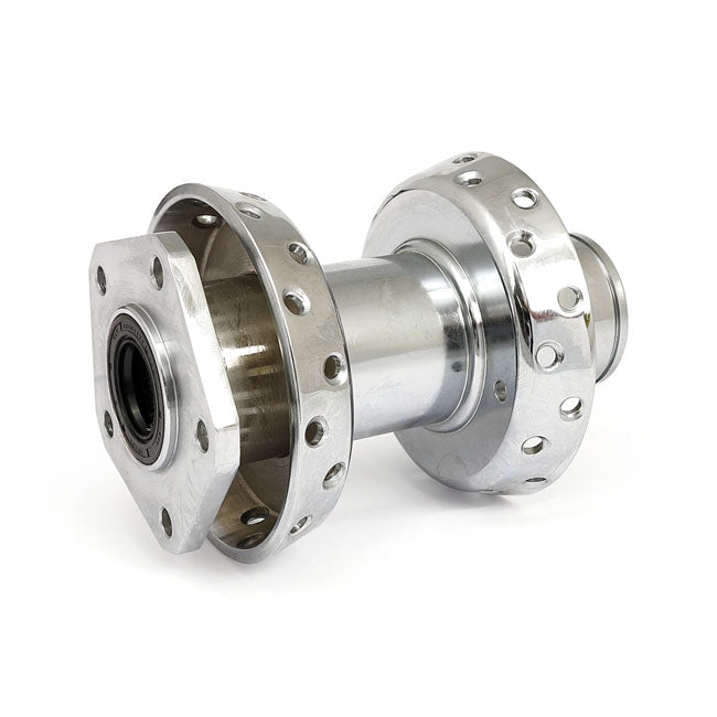 MCS FLST Single Flange Hub, Chrome, 40 Spoke – 1986–1999 FLST